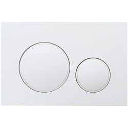 VECONI Кнопка смыва FLUSH V10, FLV10-W, 240х162х7, пластик, белый глянец
кайма - белый глянец FLV10-W