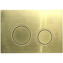 VECONI Кнопка смыва FLUSH V11, FLV11-G, 240х162х7, пластик, золото брашинг
кайма - золото брашинг FLV11-G
