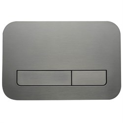 VECONI Кнопка смыва FLUSH V12, FLV12-GM, 240х162х7, пластик, оружейная сталь матовая FLV12-GM