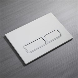 VECONI Кнопка смыва FLUSH V13, FLV13-WC, 240х162х7, пластик, белый глянец
кайма - хром глянец FLV13-WC