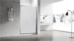 VECONI Душевая дверь раздвижная Vianno VN-55M, 1100x1950, Хром, стекло матовое VN55M-110-07-C8