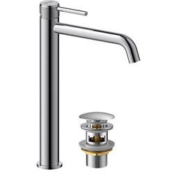 LEMARK Смеситель Beluga LMF-8015B-C для раковины высокий, хром LMF-8015B-C