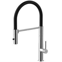 LEMARK Смеситель Beluga LMF-8074B-C для кухни с гибким изливом, хром LMF-8074B-C