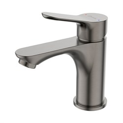 LEMARK Смеситель Siberia LMF-7012B-GM для раковины, графит LMF-7012B-GM