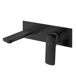 LEMARK Смеситель Hosta LM12326BL для раковины, встраиваемый , черный LM12326BL