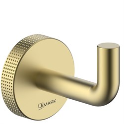 LEMARK Крючок для полотенец BELUGA, сталь, брашированное светлое золото LMA-8011S1-BRLG