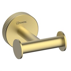 LEMARK Крючок для полотенец BELUGA, сталь, брашированное светлое золото LMA-8011S-BRLG