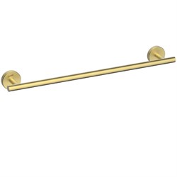 LEMARK Полотенцедержатель BELUGA настенный, сталь, брашированное светлое золото LMA-8013S-BRLG