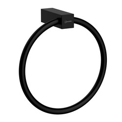 LEMARK Полотенцедержатель VALDAY настенный, сталь, матовый черный LMA-8113S2-BL