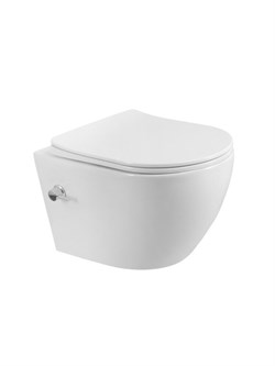 BELBAGNO Marino Унитаз подвесной с сиденьем, функцией биде и смесителем MARINO BB7026CH-TOR-BS/SC BB7026CH-TOR-BS/SC