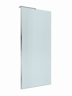 BELBAGNO Uno Душевая перегородка ширина 90 см, профиль - хром / стекло - прозрачное UNO-L-1-TB-90-FL-Cr