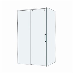 BELBAGNO Soft Close-1 Душевой уголок прямоугольный размер 110x80 см профиль - хром / стекло - прозрачное, двери раздвижные SOFT_CLOSE-1-AH-1-110/80-C-Cr