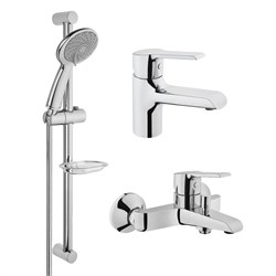 VITRA Комплект смесителей Axe S A49152EXP хром латунь A49152EXP