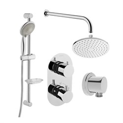 VITRA Встраиваемый душевой комплект AquaHeat 458657 хром латунь 458657