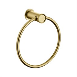 LEMARK Полотенцедержатель Зенит настенный, нержавеющая сталь, брашированное золото LMA-1613S2-BRG