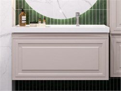AQUANET Тумба с раковиной Агата 100 R 1 ящ. цв. бежевый AQUANET-365931