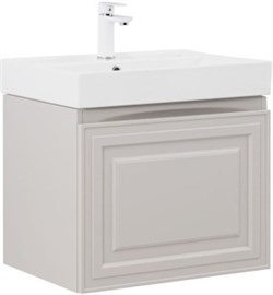 AQUANET Тумба с раковиной Агата 60 1 ящ. цв. бежевый AQUANET-348183