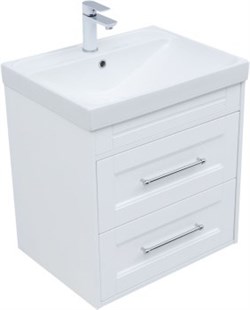 AQUANET Тумба с раковиной Бостон new 60 (Flash) цв.белый сатин AQUANET-345368