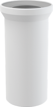 ALCA PLAST Патрубок для унитаза, L 250 мм, диаметр 110 мм - фото 40013