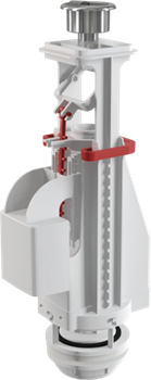 ALCA PLAST Сливной механизм, с двойной кнопкой A08