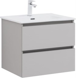 AQUANET Тумба с раковиной Вега 2.0 60 бежевый AQUANET-367329