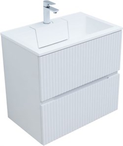 AQUANET Тумба с раковиной Джейн 70 цв.белый матовый (раковина Фортуна) AQUANET-332530