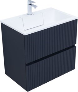 AQUANET Тумба с раковиной Джейн 70 цв.маренго (раковина Фортуна) AQUANET-332525