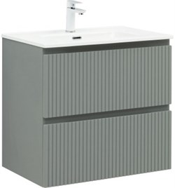 AQUANET Тумба с раковиной Джейн 70 цв.мисти грин (раковина Flat) AQUANET-332535