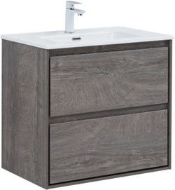 AQUANET Тумба с раковиной Милан 70 цв. дуб рошелье AQUANET-340158