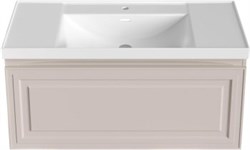 AQUANET Тумба под раковину Агата 110 бежевый AQUANET-345490