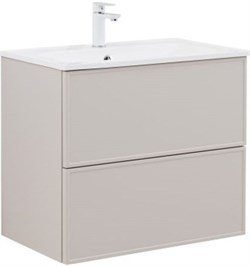 AQUANET Тумба под раковину Арт 75 бежевый AQUANET-343967