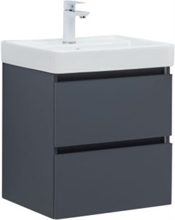 AQUANET Тумба под раковину Вега 2.0 50 маренго AQUANET-362543