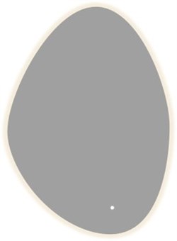 AQUANET Зеркало Аура Лайт 70x100 LED ТХ, антипар AQUANET-334363