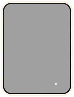 AQUANET Зеркало Контур 600х800 LED TX черный AQUANET-367649