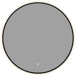 AQUANET Зеркало Контур D 1000 LED TX черный AQUANET-367654