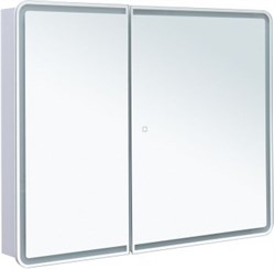 AQUANET Зеркальный шкаф Оптима 100 с LED подсветкой AQUANET-341427
