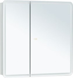 AQUANET Зеркальный шкаф Оптима 80 LED антипар AQUANET-353807