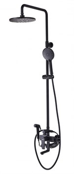 DK Душевая система с гигиеническим душем Bayern.F?rth DA1524705B18 черный DA1524705B18
