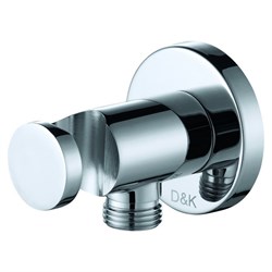DK Подключение душевого шланга DC1004813 хром DC1004813
