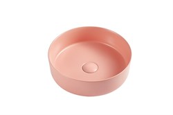 DK Раковина накладная Matrix DT1391504, розовый матовый 355*355*120мм DT1391504