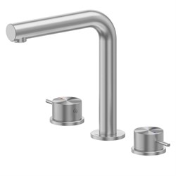 ABBER Смеситель Emotion 316 AF8808BST для раковины, брашированная сталь AF8808BST