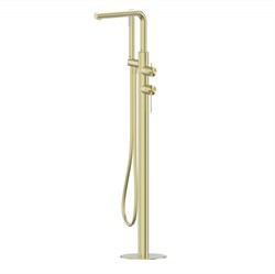 ABBER Смеситель Emotion 316 AF8815BG напольный для ванны, брашированное светлое золото AF8815BG