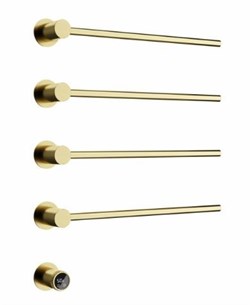 SANCOS Полотенцесушитель электрический встраиваемый Linea брашированное золото SC14001BG SC14001BG