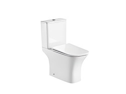 AQUATEK Optima T Quadro Унитаз напольный, безободковый Торнадо, 655х340х795 AQ4421-00