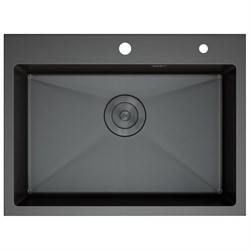 DK Кухонная мойка нержавеющая сталь графит (S605006) DKS605006
