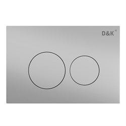 DK Клавиша смыва Bayern DB1529002.2 (арт.инсталл DI8050127), матовый хром DB1529002.2