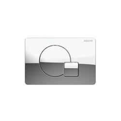 AQUATEK Панель смыва KDI- 0000067 (QB) хром глянец KDI-0000067