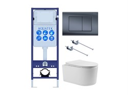 AQUATEK SET МИЯ-INS17-033 (рама INS-0000017 + KKI-0000001 + KDI-0000033 + унитаз МИЯ AQ2004T-00 с тонким сиденьем sc) SET AQUATEK МИЯ-INS17-033