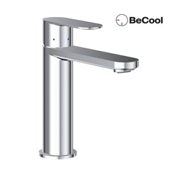RAVAK Смеситель для умывальника без донного клапана 175 мм CR II 014.21BL BeCool ЧЕРНЫЙ X070460