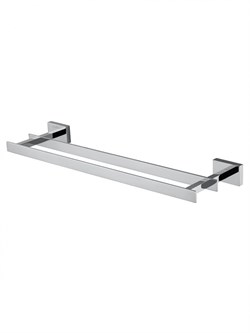 WONZON & WOGHAND Полотенцедержатель двойной FLAT, Хром (WW-9711-45CM) WW-9711-45CM
